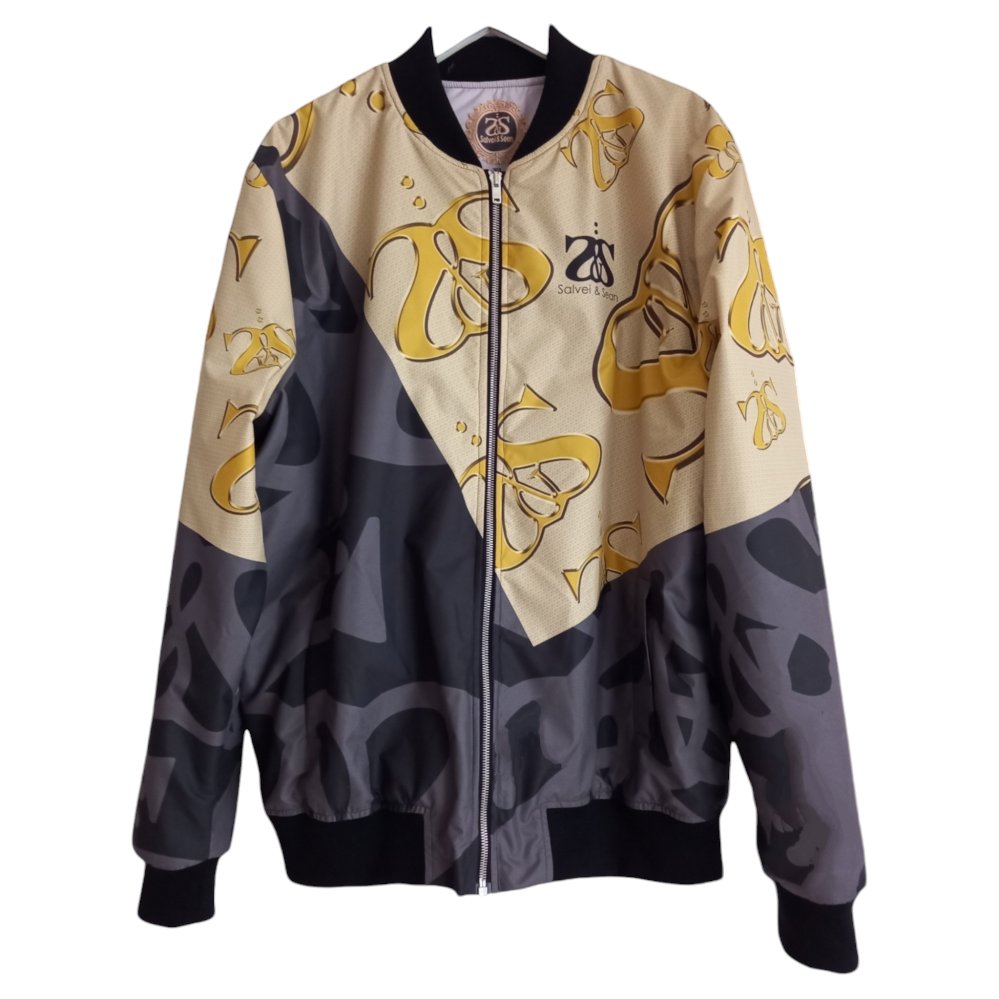 LUXX BOMBER JACKET - diag bold ss GHD