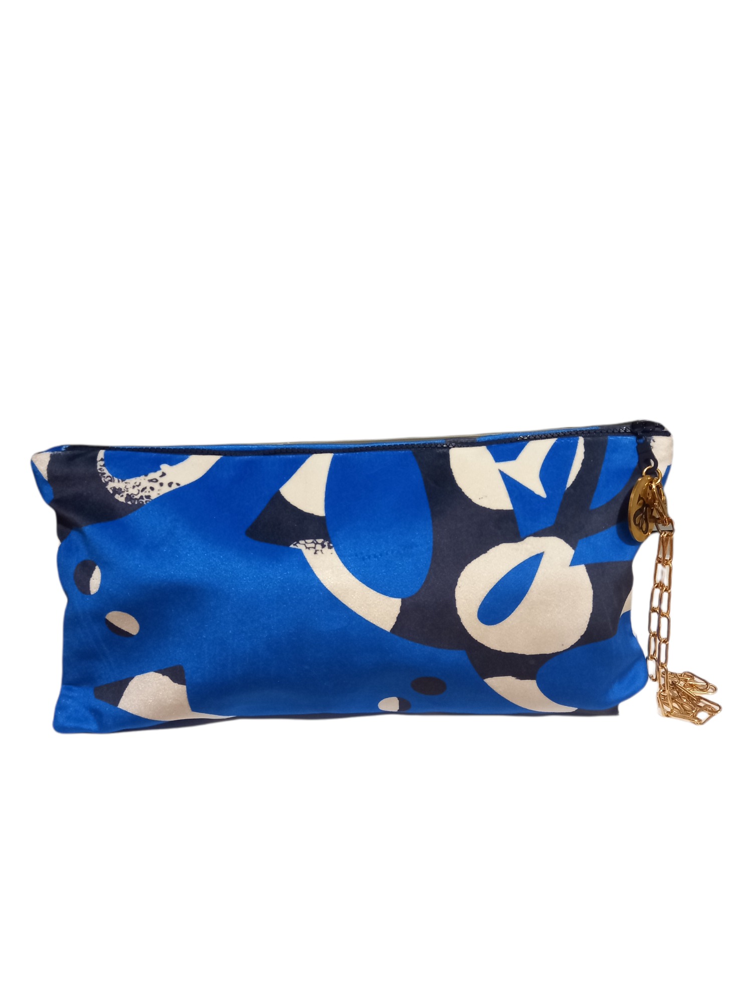 LUXX VELVET CLUTCH - s&s bold blue