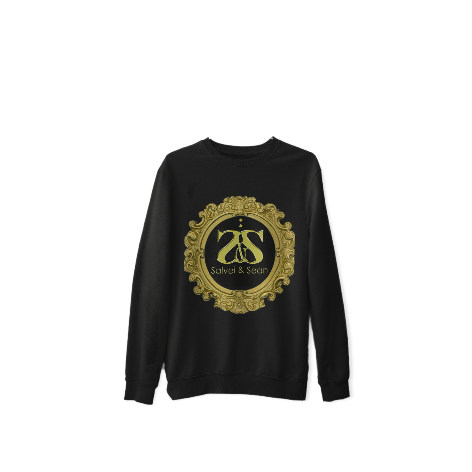 SWEATSHIRT -  GOLD ORNATE