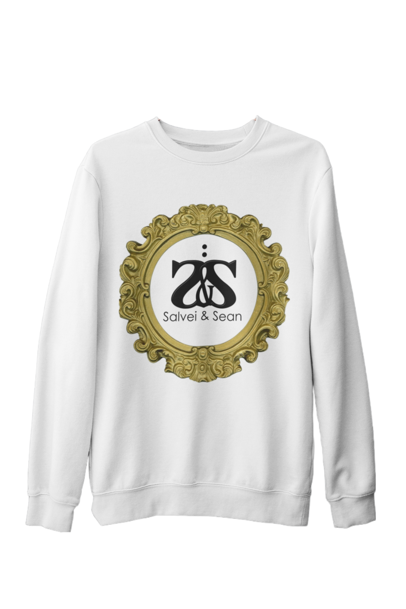 SWEATSHIRT -  GOLD ORNATE